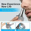 Mini Portable Stainless Steel Nose Hair Trimmer | Manual Nose & Ear Hair Cutter | Safe Grooming Tool for Men & Women