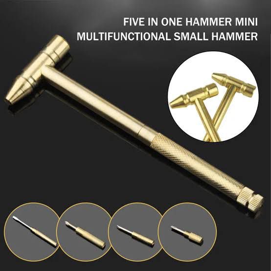5-in-1 Multifunction Mini Hammer & Screwdriver Set | Compact DIY Hand Tool Kit | Household Repair Tools