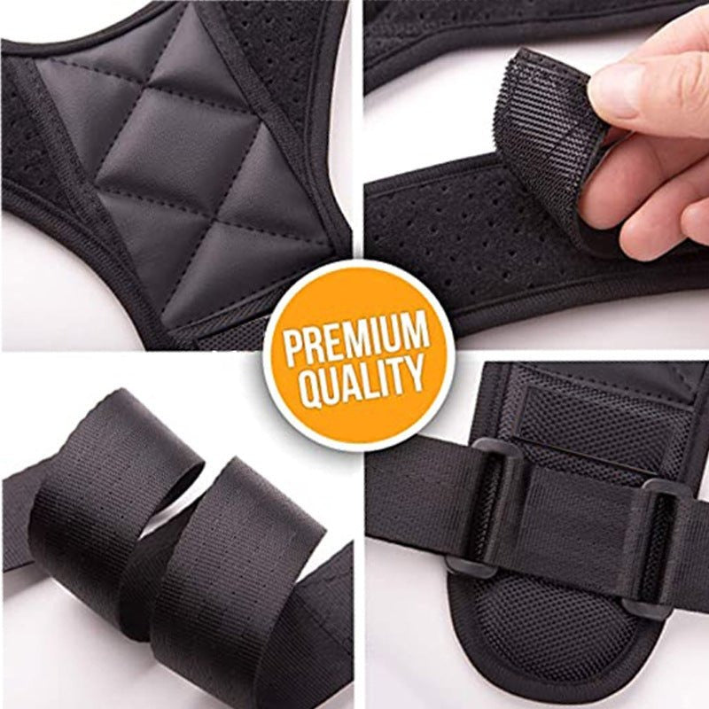 Adjustable Posture Corrector Belt – Back & Shoulder Support Brace for Men & Women