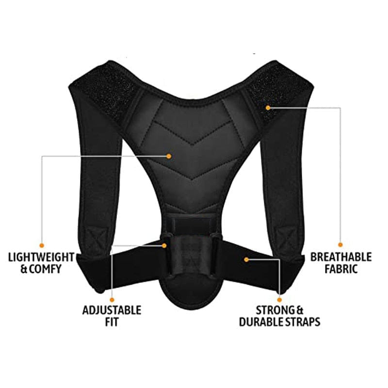 Adjustable Posture Corrector Belt – Back & Shoulder Support Brace for Men & Women