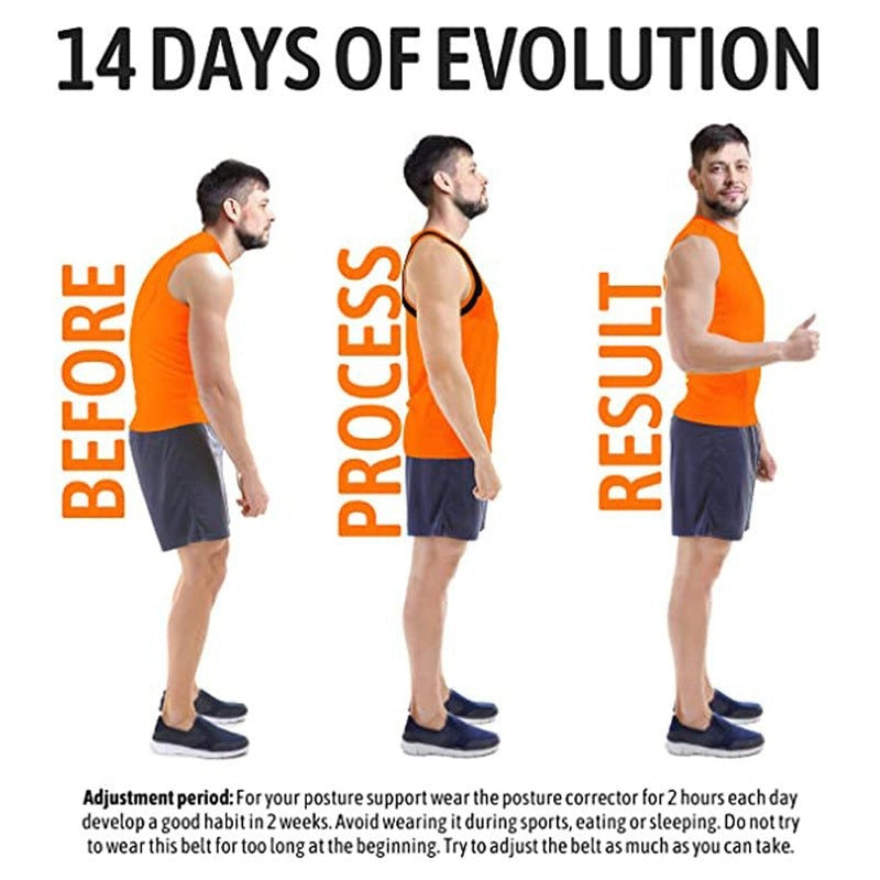 Adjustable Posture Corrector Belt – Back & Shoulder Support Brace for Men & Women