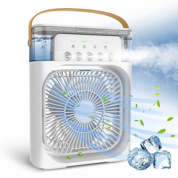 Mini Portable Air Cooler Fan – 3-Speed USB Personal Air Cooler