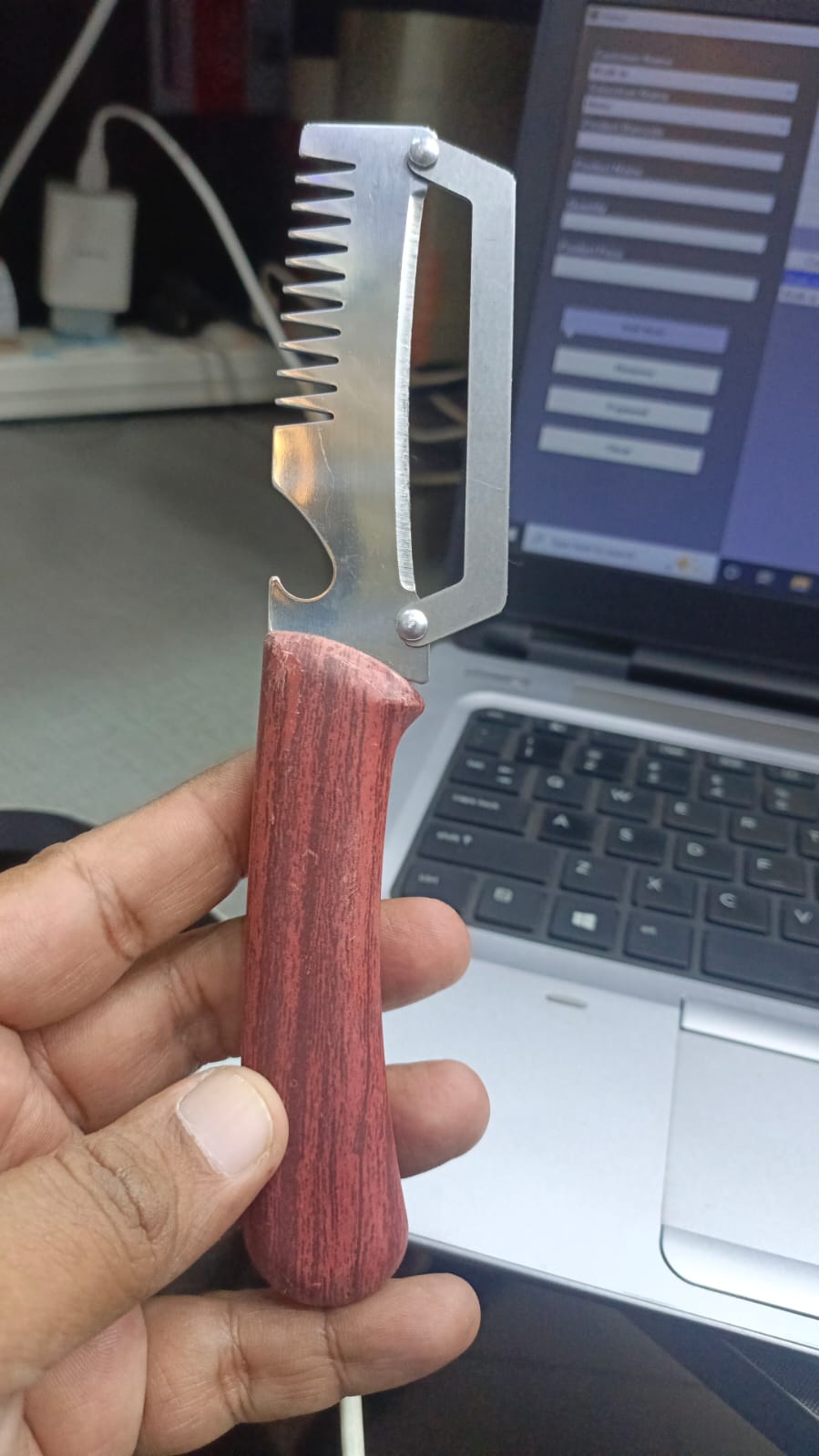 3-in-1 Stainless Steel Peeler Knife | Multipurpose Vegetable Peeler & Kitchen Tool