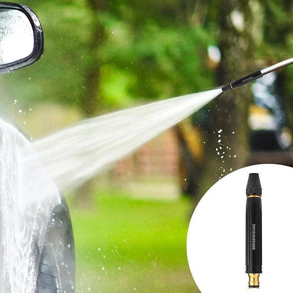 High-Pressure Hose Nozzle – Heavy-Duty Water Spray Gun with Stop Switch